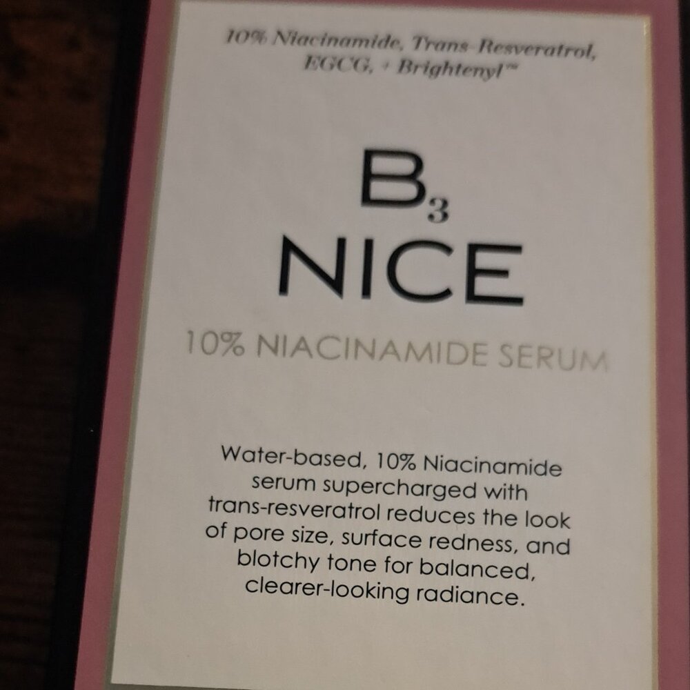 SUNDAY RILEY B3 NICE 10% NIACINAMIDE SERUM